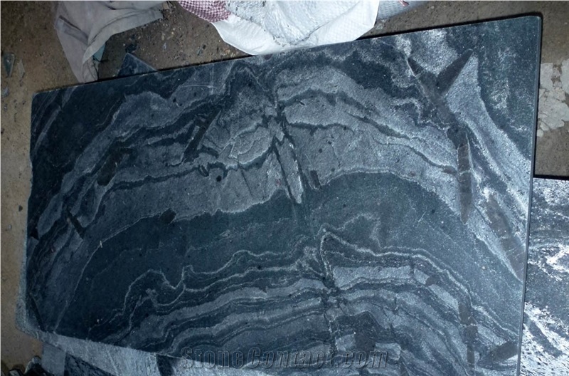 Silver Grey Quartzite Slab