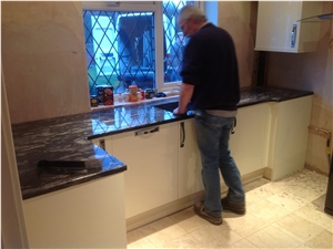 Silver Paradiso Granite Finished Product