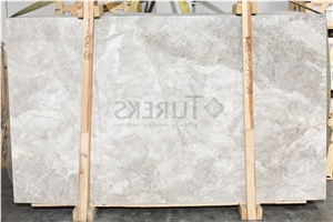 Silver Pearl Grey Marble Slab