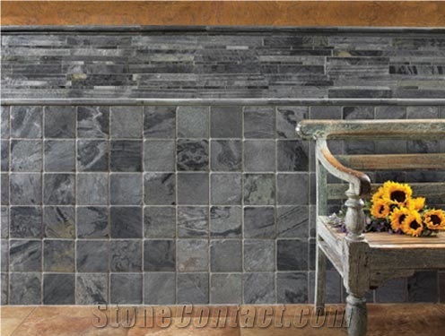 Silver Shine Slate Finished Product