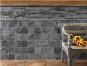 Silver Shine Slate Finished Product