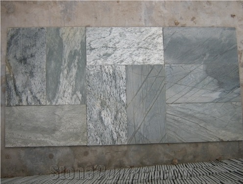 Silver Shine Slate Finished Product