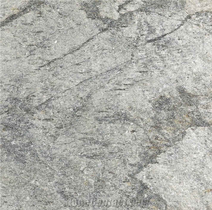 Silver Shine Slate Tile