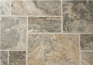 Silver Travertine Finished Product