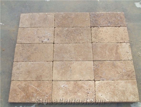 Sivas Noce Travertine Finished Product