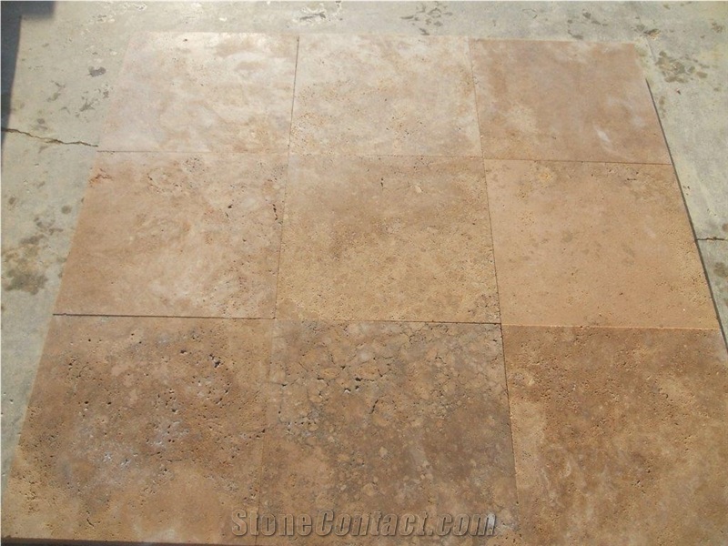 Sivas Noce Travertine Finished Product