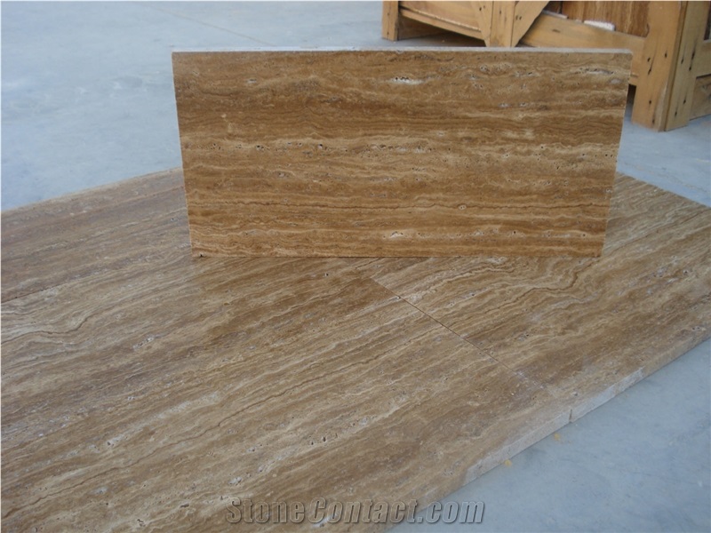Sivas Noce Travertine Finished Product