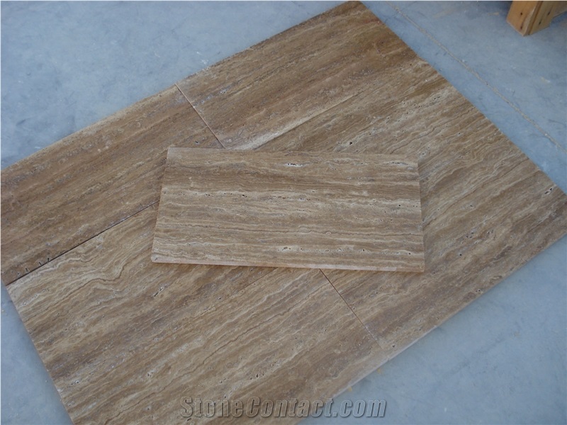 Sivas Noce Travertine Finished Product