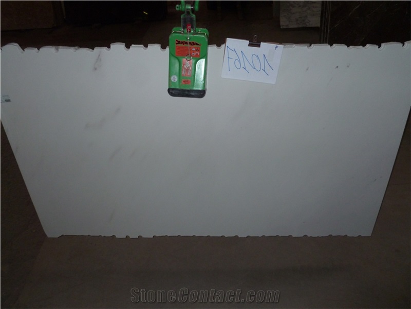 Sivec White A1 Marble Slab
