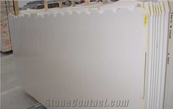 Sivec White A1 Marble Slab