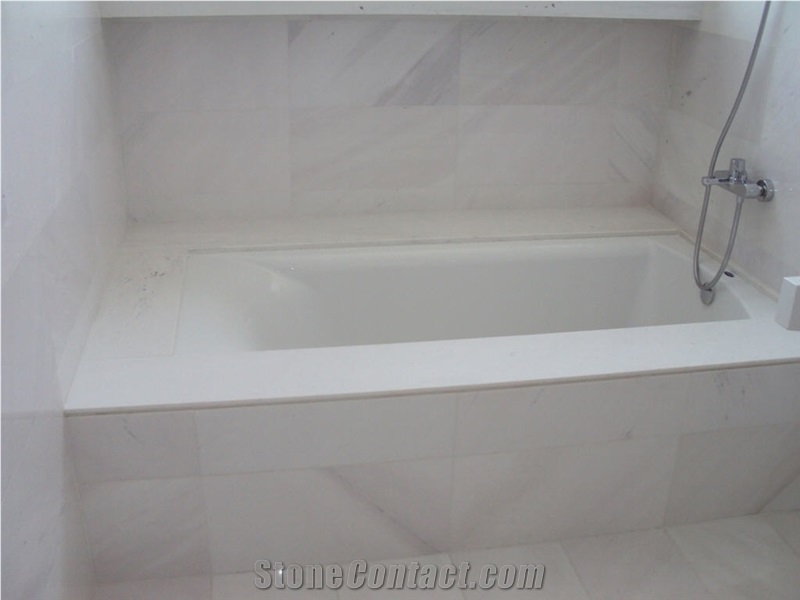 Sivec White AB Marble Finished Product