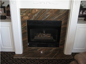 Snake Brown Granite Finished Product