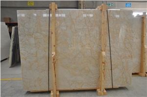 Spider Beige Marble Slab