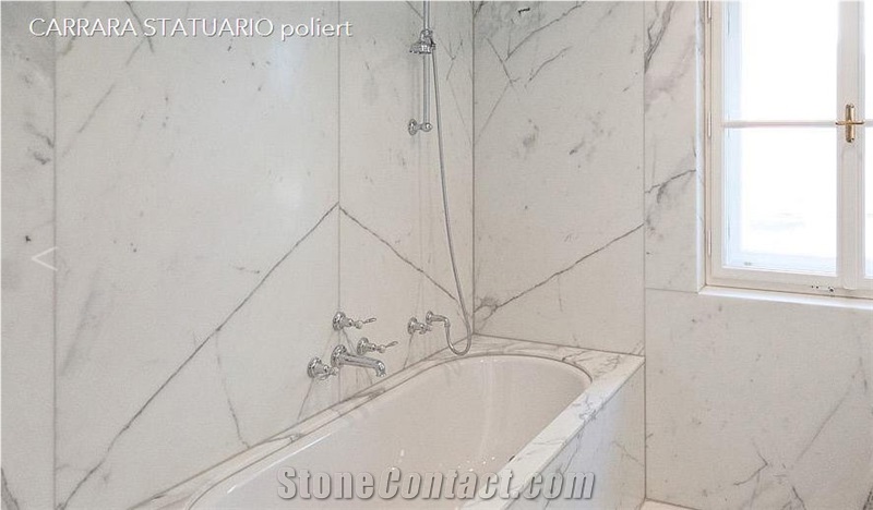 Statuario Carrara Marble Finished Product