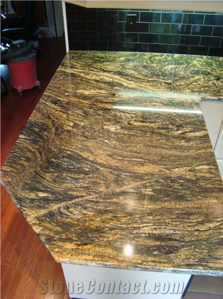 Stormy Night Granite Finished Product