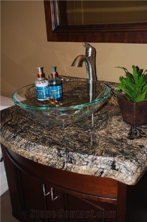 Stormy Night Granite Finished Product