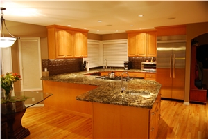 Stormy Night Granite Finished Product