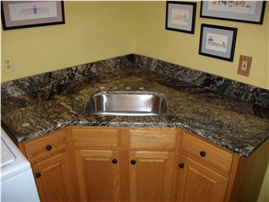 Stormy Night Granite Finished Product