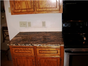 Stormy Night Granite Finished Product