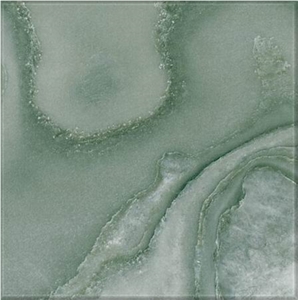 Styra Green Marble Tile