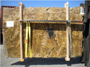 Sun Flower Granite Slab