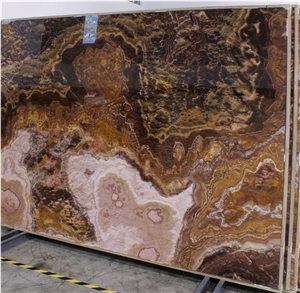 Tanzania Onyx Multicolor Slab