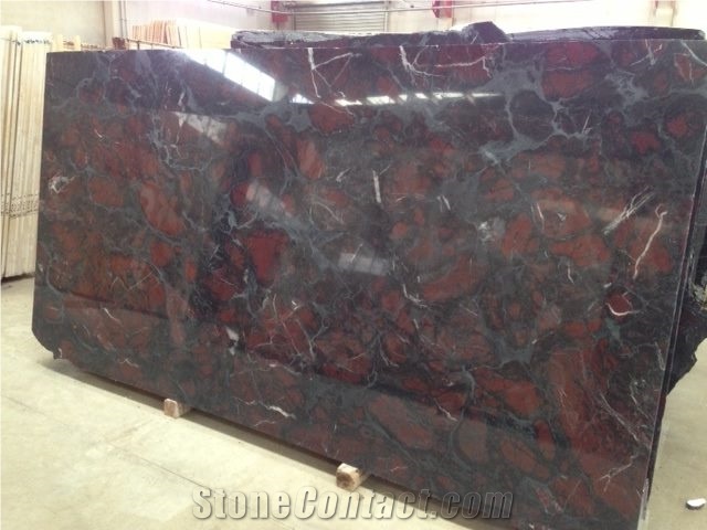 Teos Fire Marble Slab