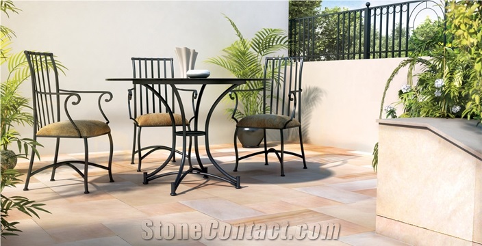 Terra di Siena Sandstone Finished Product