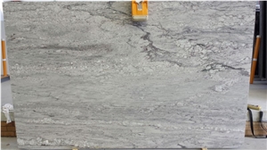 Thunder White Granite Slab