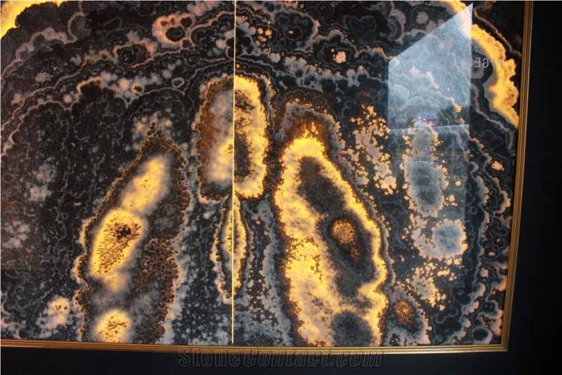 Tiger Grey Onyx Slab