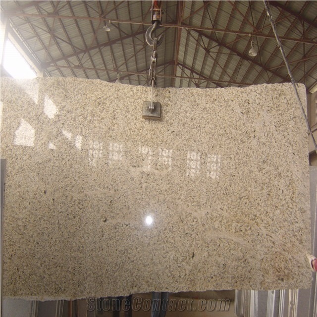 Tiger Skin Yellow Granite Slab