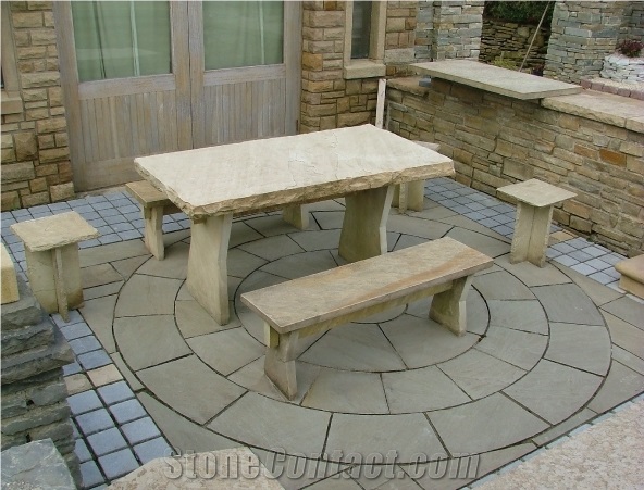 Tint Mint Green Sandstone Finished Product
