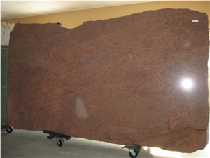 Tobacco Red Granite Slab