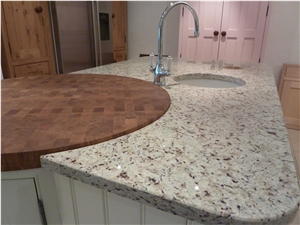 Topazio White Granite Finished Product