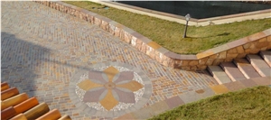 Trachite Peperino Rosso Finished Product