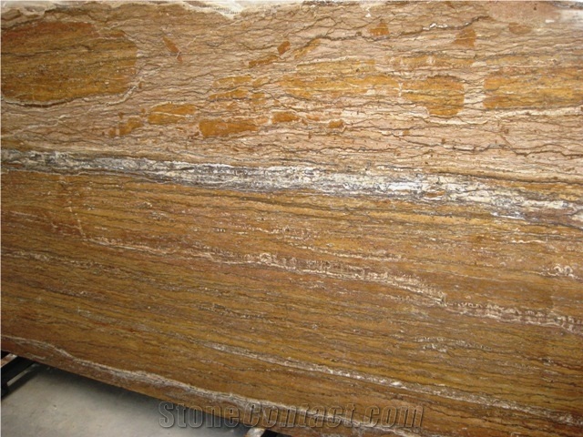Dark Walnut Travertine Slab