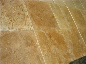 Travertino Dorato Finished Product