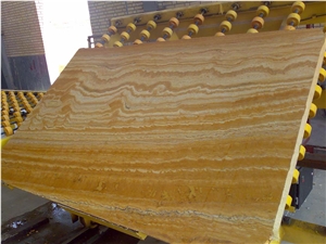 Travertino Giallo Persiano Slab