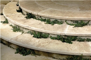 Travertino Romano Dorato Finished Product
