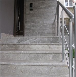 Tundra Blue Marble Finished Product