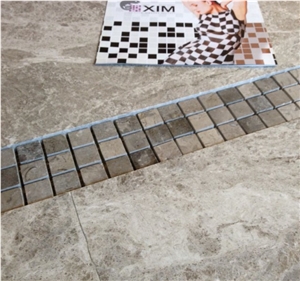 Tundra Grey Marble Finished Product