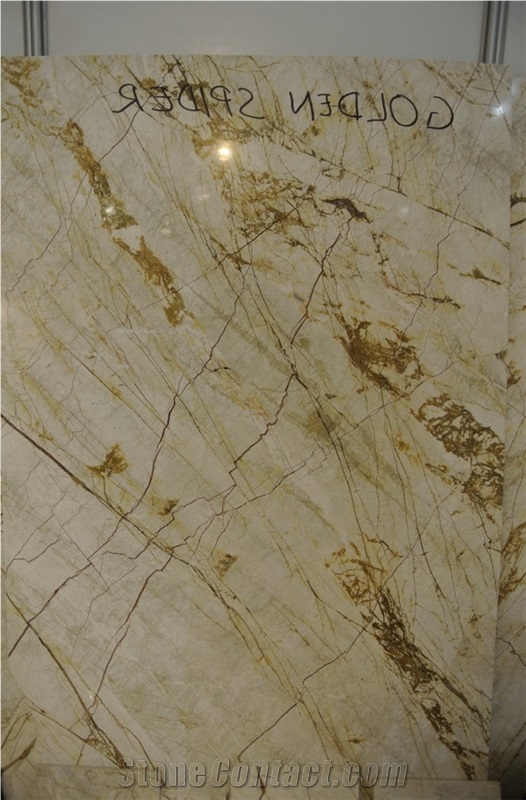 Turkey Golden Spider Marble Finished Product