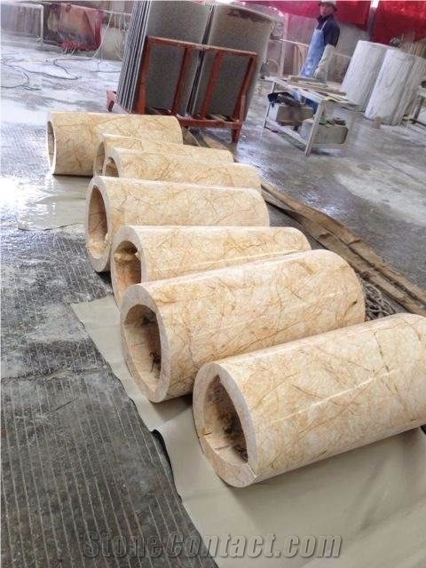 Turkey Golden Spider Marble Finished Product