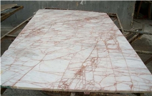Turkey Red Spider Marble Slab