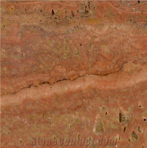 Turkey Red Travertine Tile
