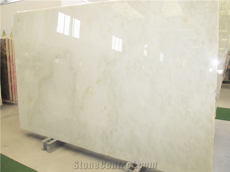 Turkey White Onyx Slab