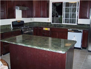 Twister Green Granite Finished Product