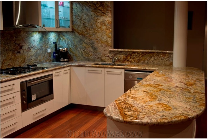 Typhoon Bordeaux Granite Finished Product