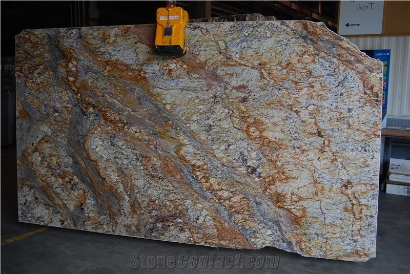 Typhoon Gold Granite Slab