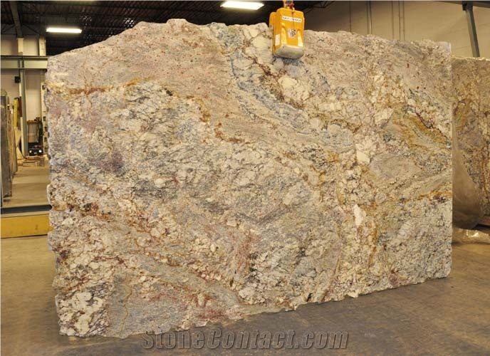 Typhoon Gold Granite Slab